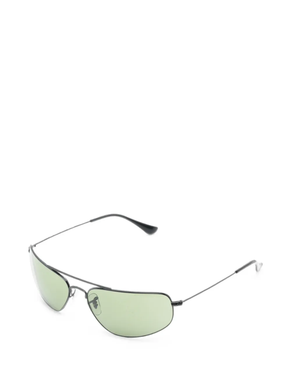 Ray-Ban Zonnebril met piloten montuur Zwart