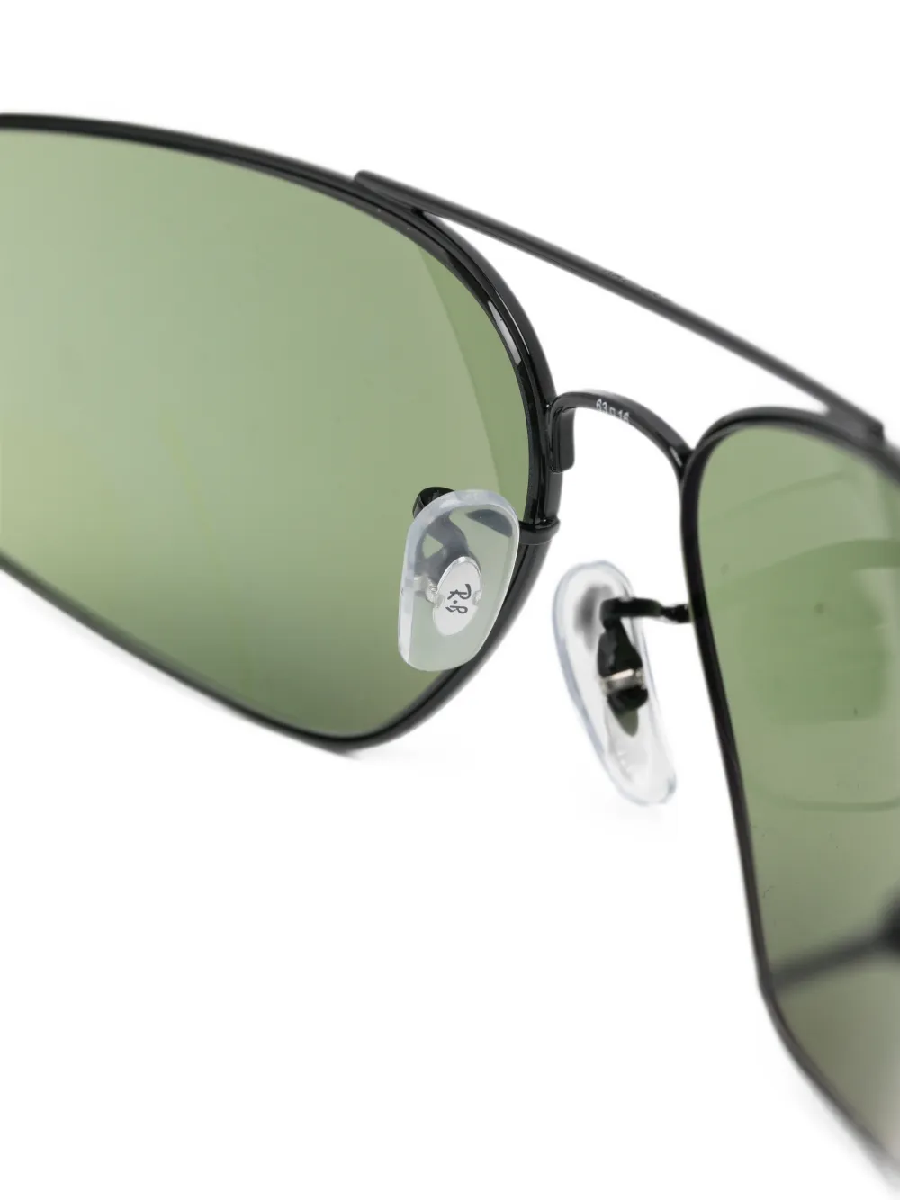 Ray-Ban Zonnebril met piloten montuur Zwart