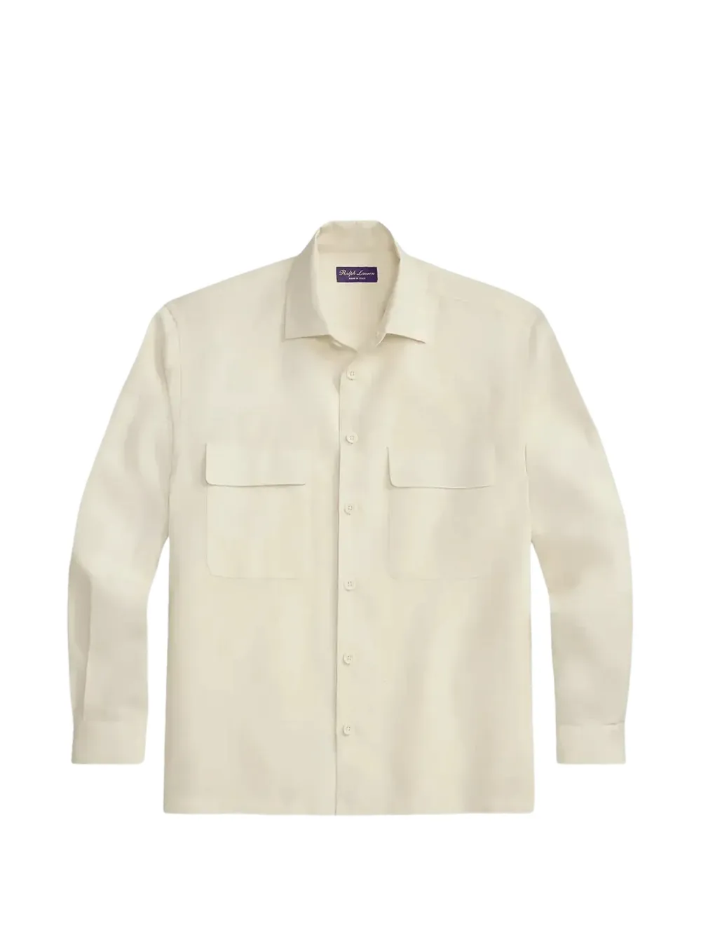 Ralph Lauren Purple Label flap-pocket shirt - Toni neutri