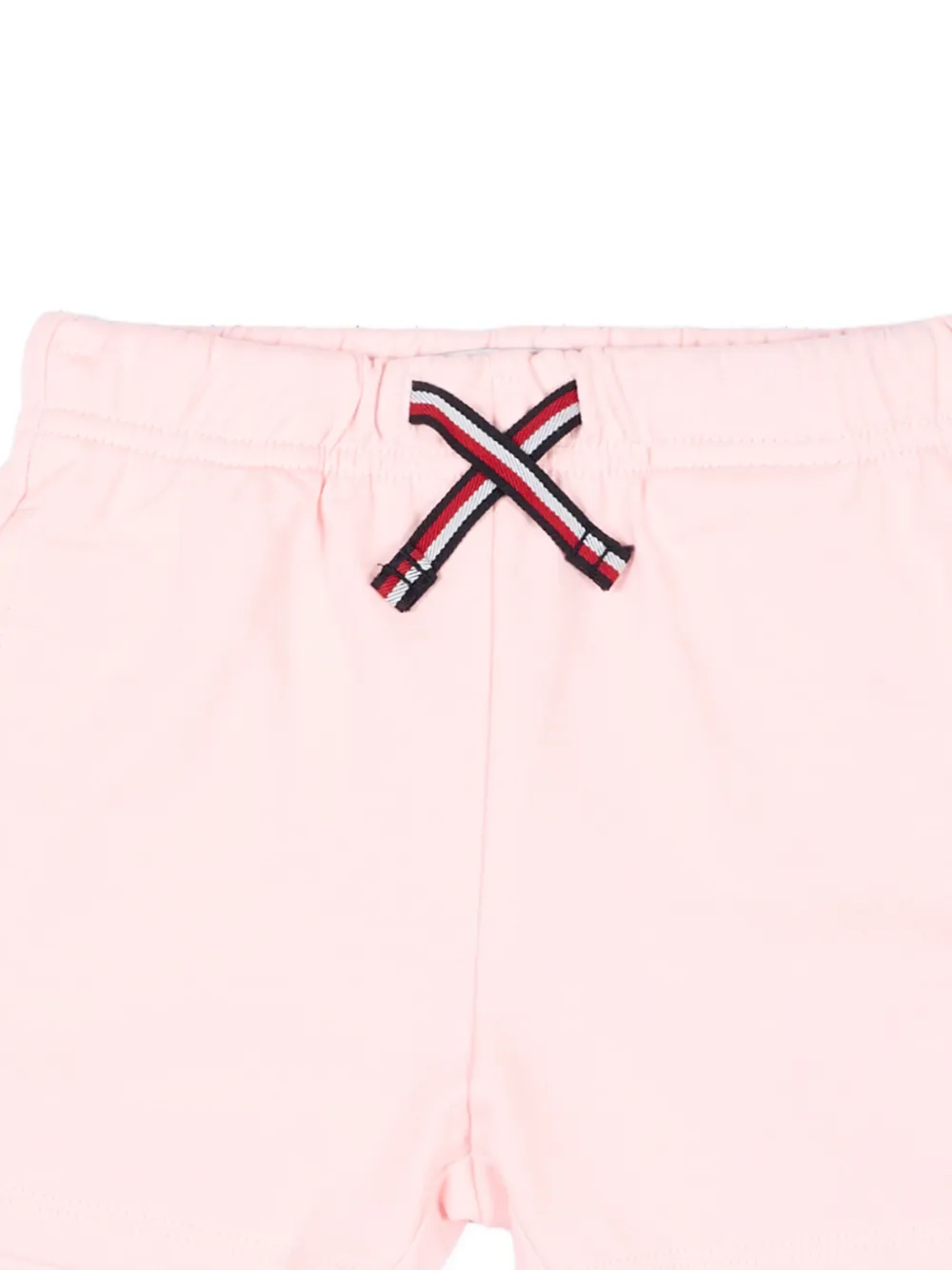 Tommy Hilfiger Junior Shorts met trekkoordtaille en logopatch Roze