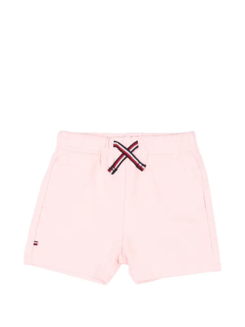 Tommy Hilfiger Junior drawstring-waist logo-patch shorts