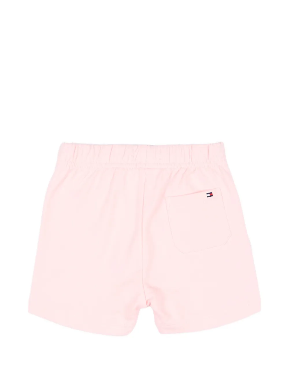 Tommy Hilfiger Junior Shorts met trekkoordtaille en logopatch Roze