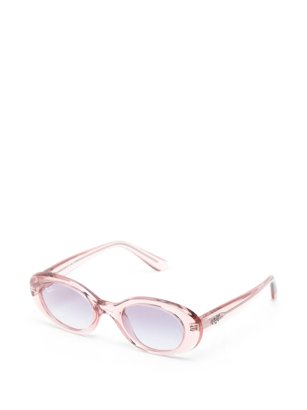 RAY-BAN JUNIOR Zonnebril met ovaal montuur Roze