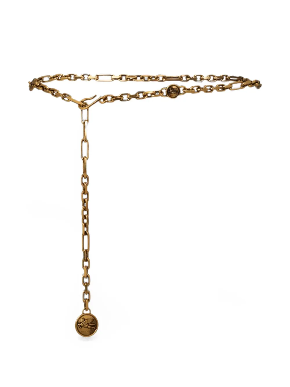 ETRO Pegaso chain belt - Oro