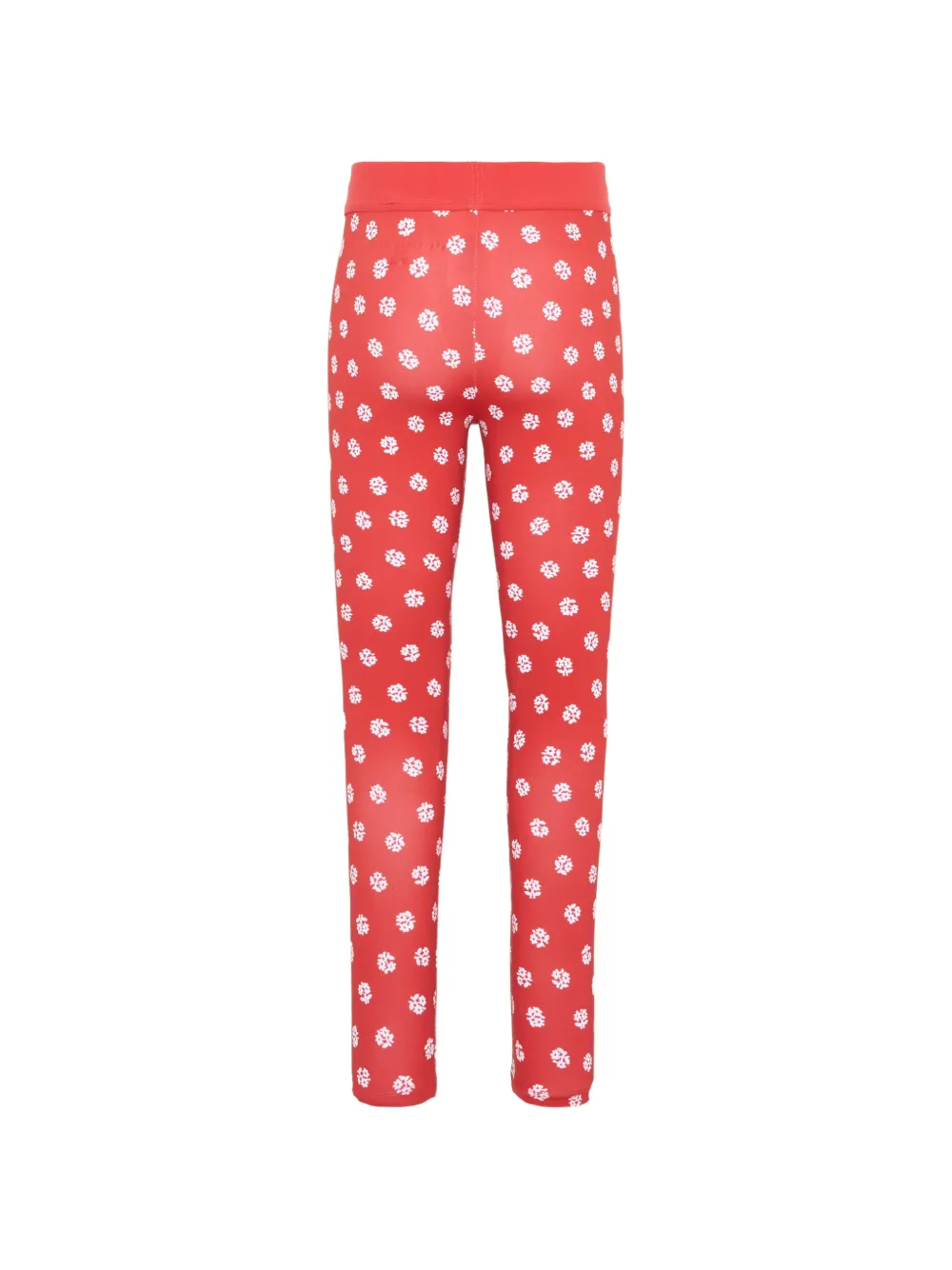 Stella McCartney Kids Legging met bloemenprint Rood