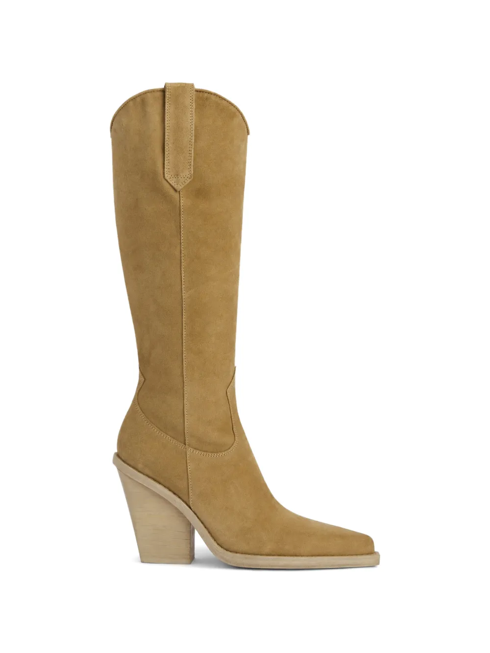 Paris Texas Vegas knee-high boots Beige
