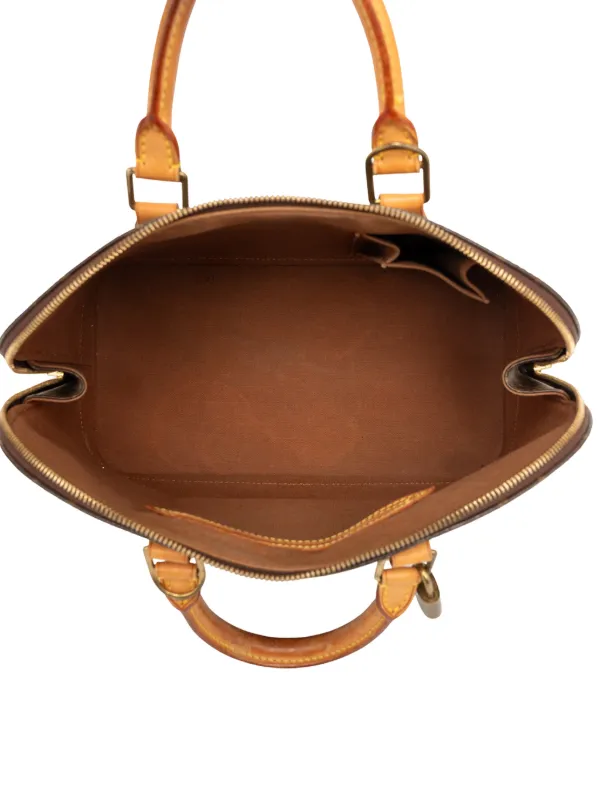 Louis Vuitton Pre-Owned 2005 Monogram Alma PM Handbag | Brown