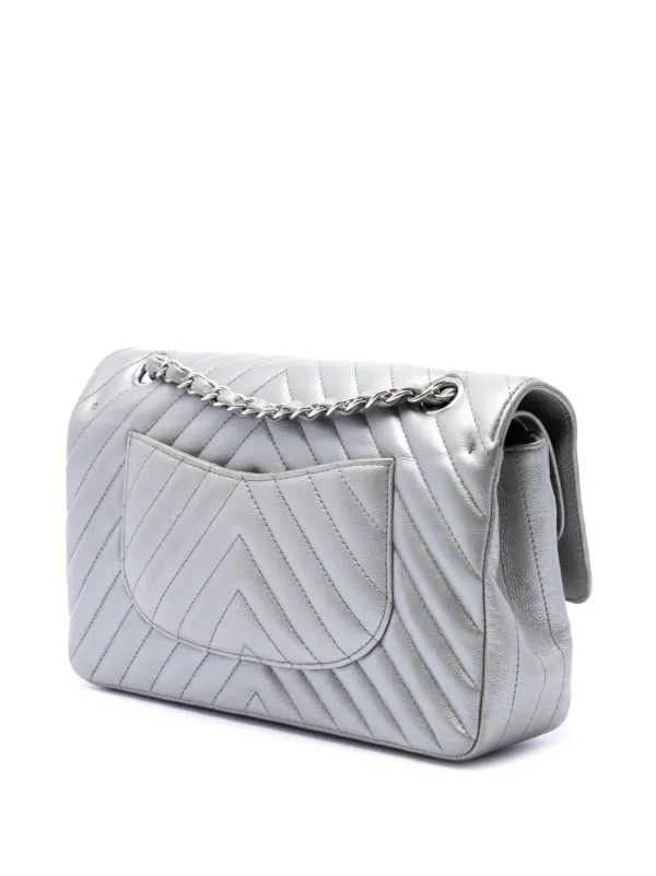 CHANEL Pre-Owned 2016-2017 ミディアム クラシック シェブロン
