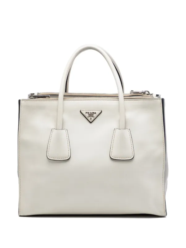Prada Pre-Owned 2010-2026 グラッセカーフ ツインポケット ダブル