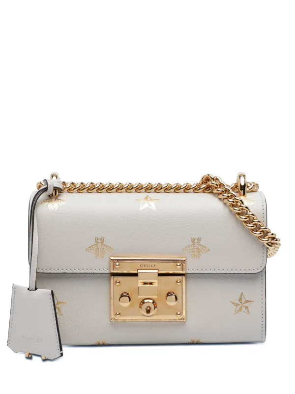Gucci Pre-Owned 2016-2026 スモール レザー ビースター パドロック