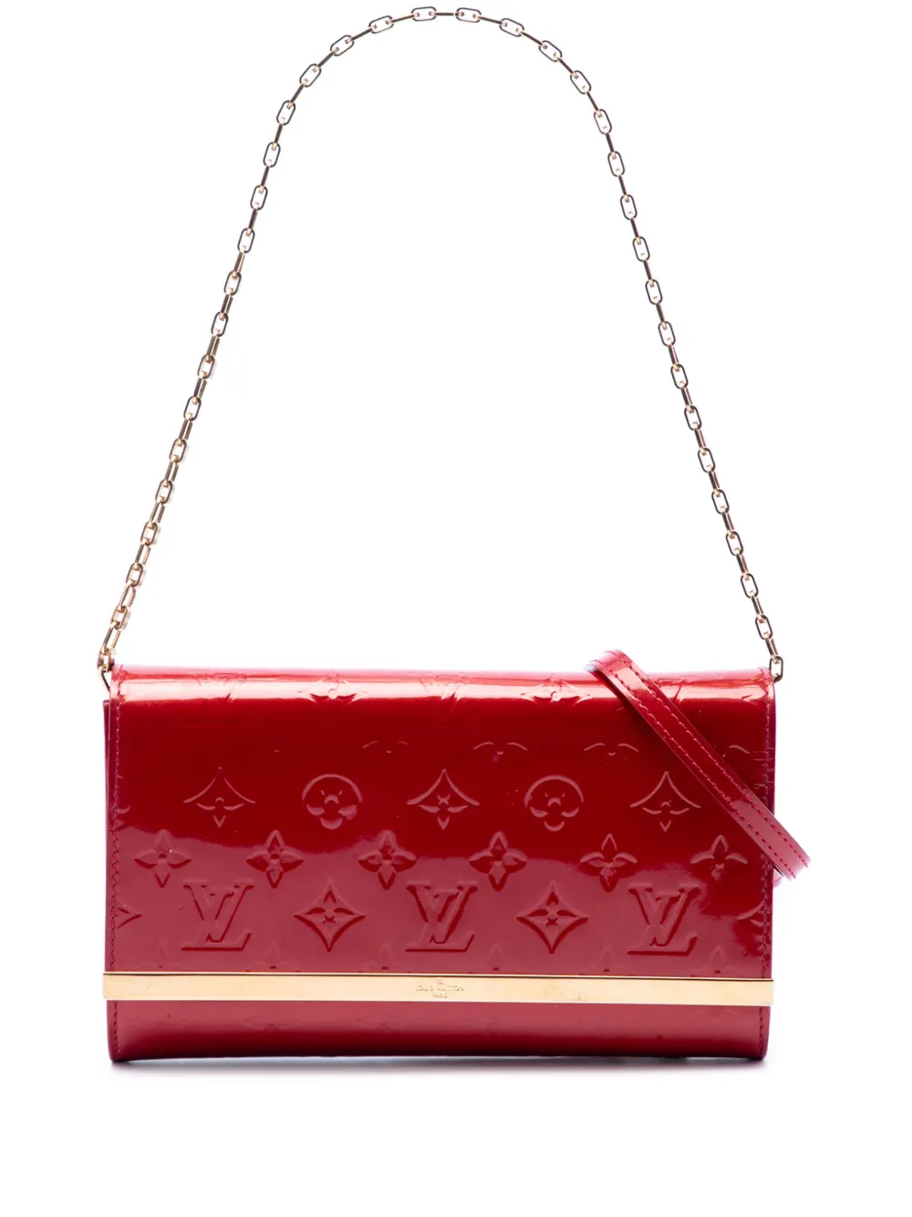 Louis Vuitton Pre-Owned 2013 Monogram Vernis Ana satchel - Rosso