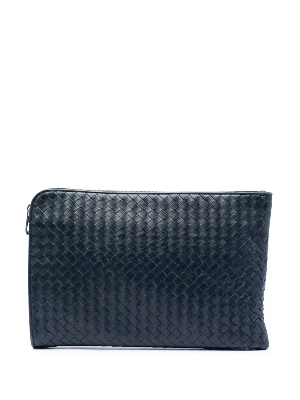 Bottega Veneta Pre-Owned 2012-2026 Nappa Intrecciato clutch bag - Blu