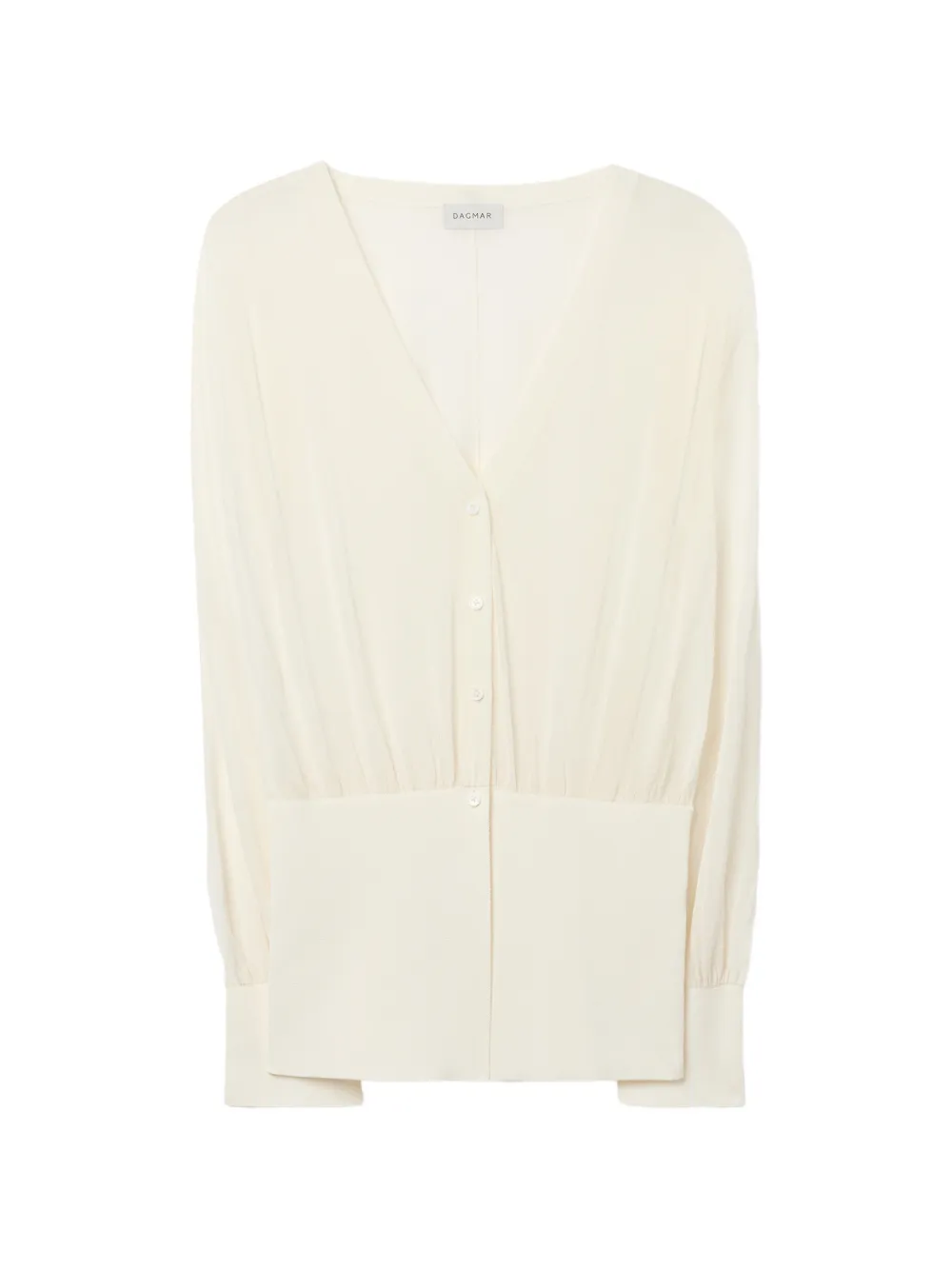 House Of Dagmar sheer-knit cardigan - Bianco