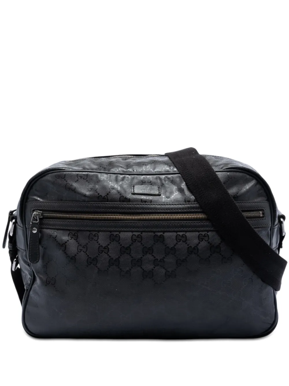 Gucci Pre-Owned 2000-2015 GG Imprime Umhängetasche - Schwarz