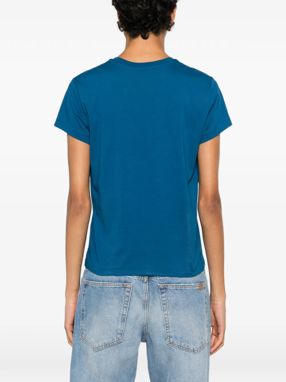 Polo Ralph Lauren T-shirt met geborduurd logo Blauw