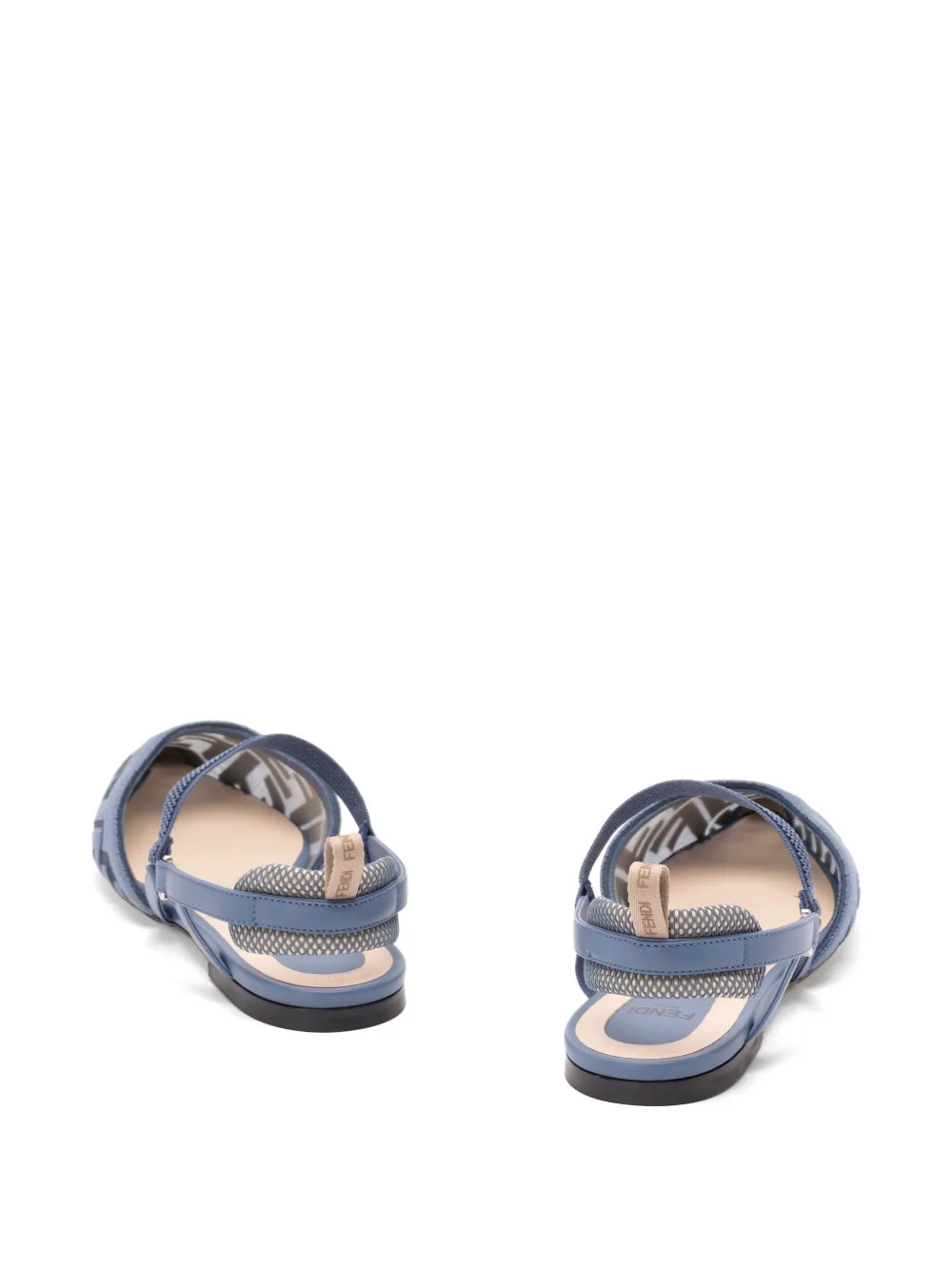FENDI Colibrì FF-motif pumps Blauw