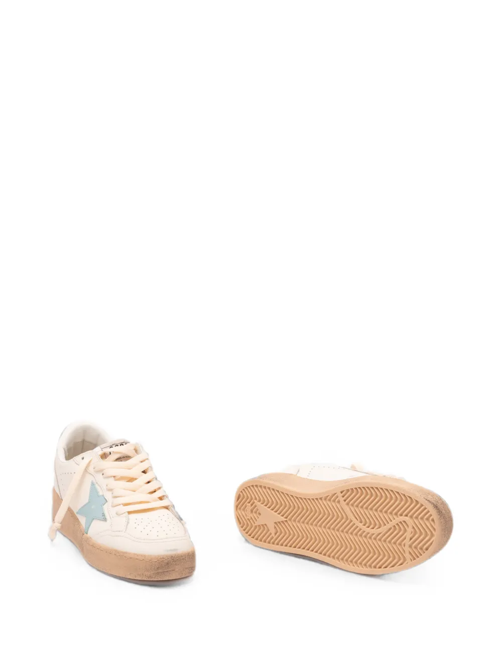 Golden Goose Ball Star-patch sneakers Beige