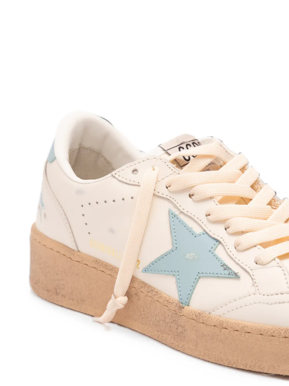Golden Goose Ball Star-patch sneakers Beige