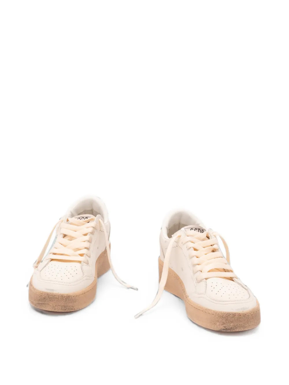 Golden Goose Ball Star-patch sneakers Beige