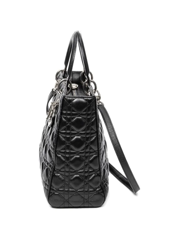 Christian Dior Pre-Owned レディ ディオール カナージュ ハンドバッグ