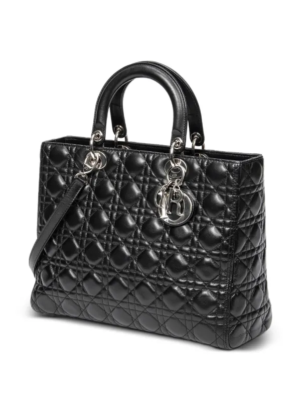 Christian Dior Pre-Owned レディ ディオール カナージュ ハンドバッグ