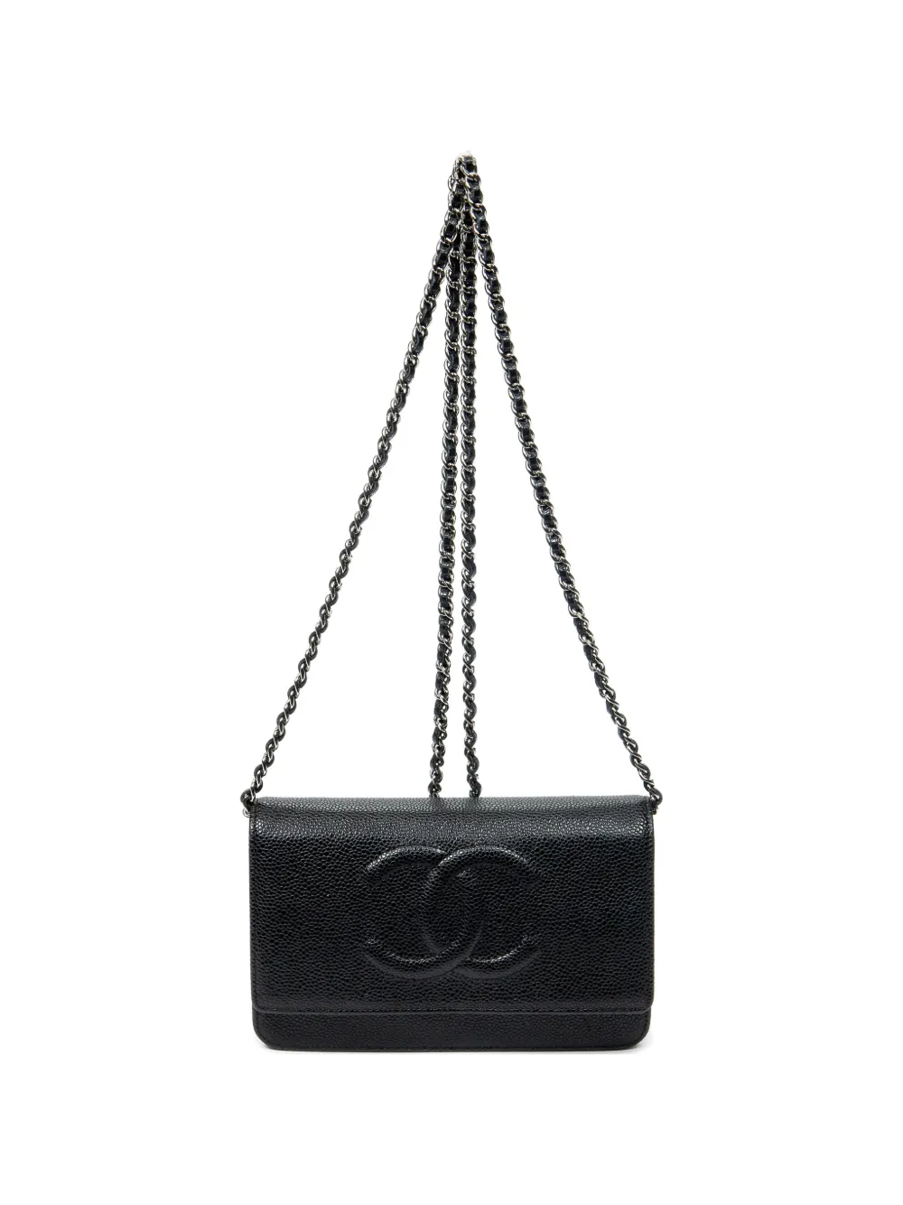 CHANEL Pre-Owned CC Classic chain wallet shoulder bag - Nero