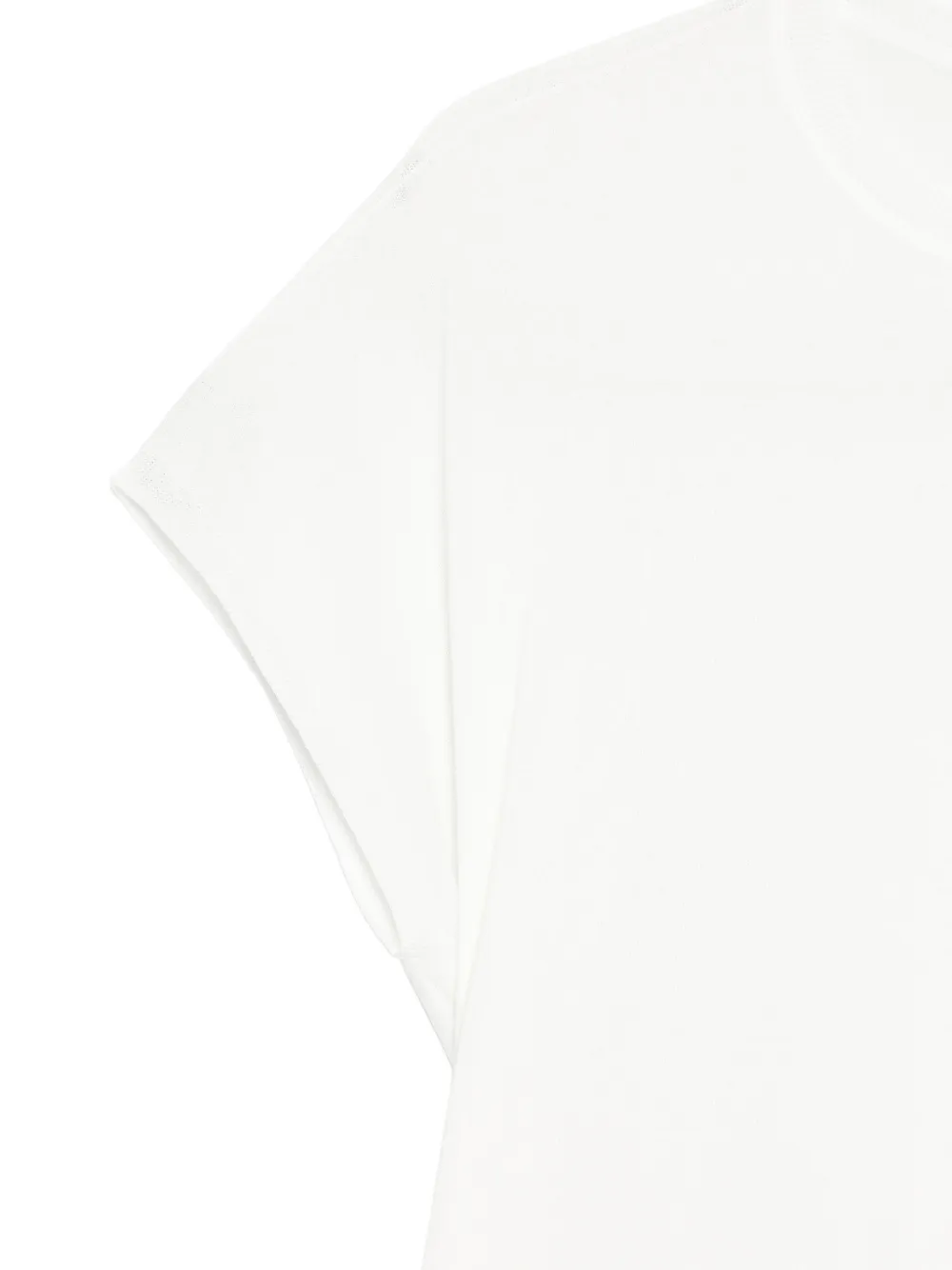 Issey Miyake T-shirt met ronde hals Wit