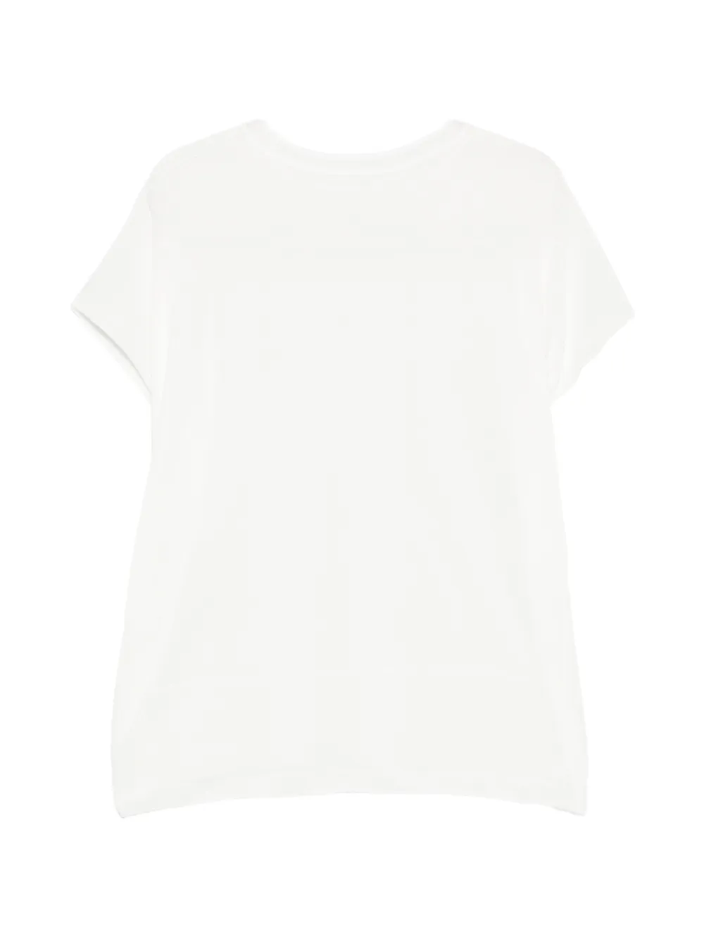 Issey Miyake T-shirt met ronde hals Wit