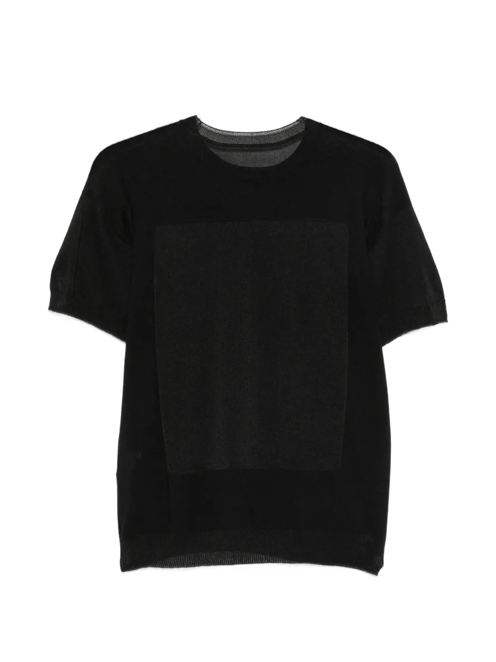 Issey Miyake T-shirt Zwart