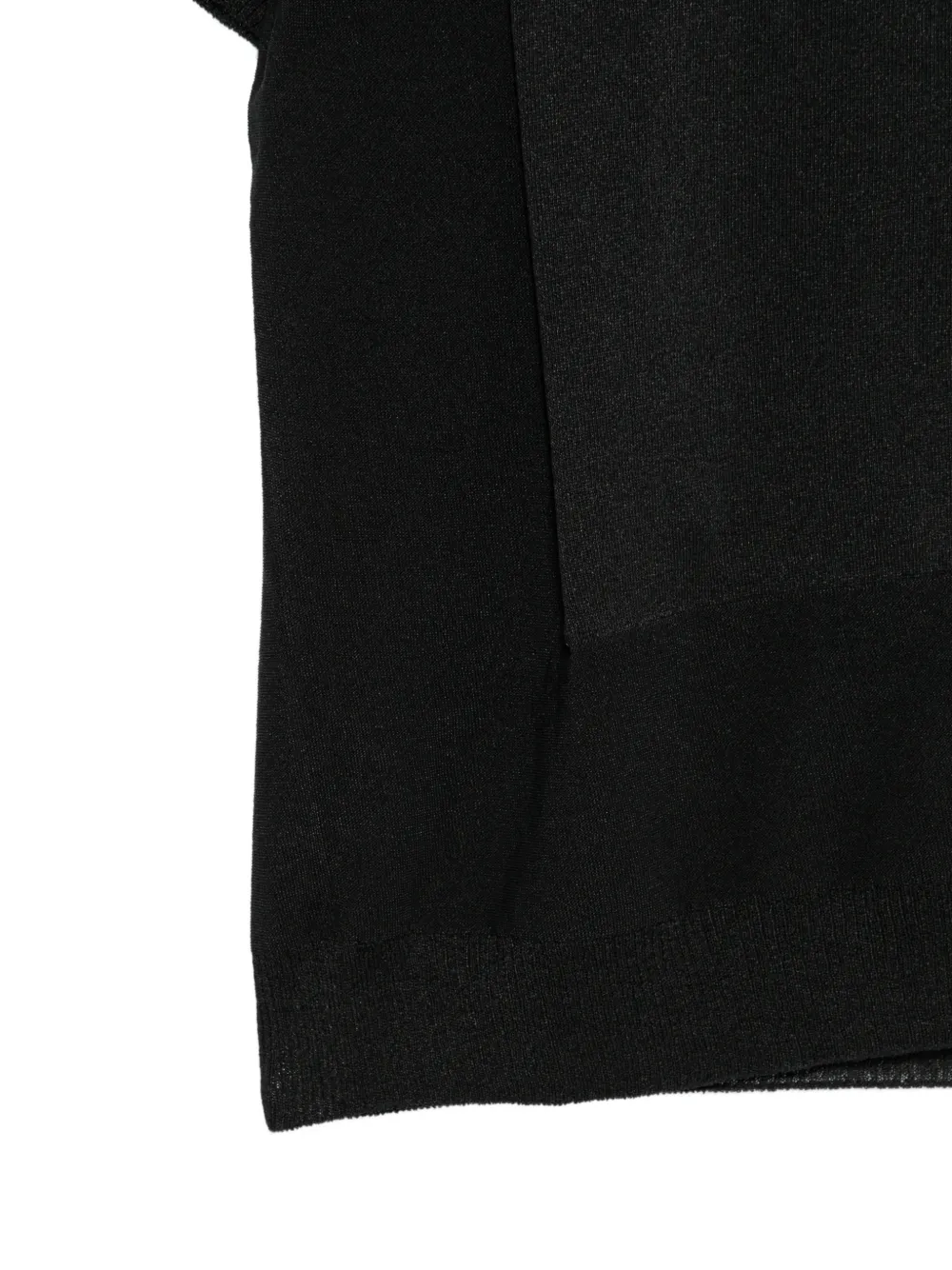 Issey Miyake T-shirt Zwart