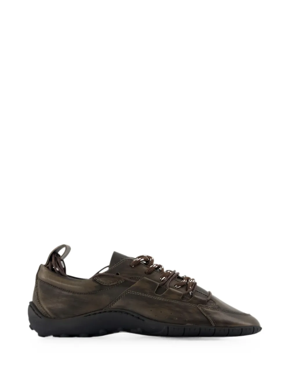 SAMSOE SAMSOE Saastra leather sneakers - Braun