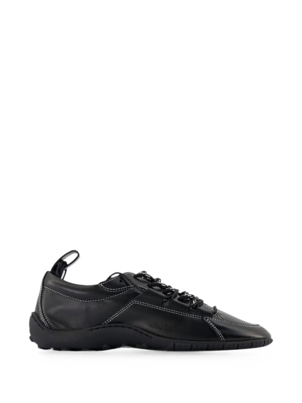 SAMSOE SAMSOE Saastra contrast-stitch sneakers - Schwarz