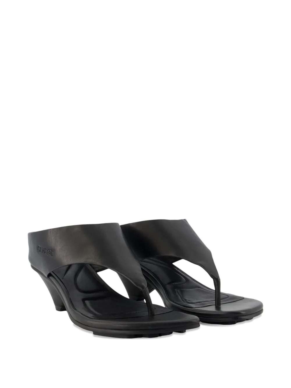  Samsoe Samsoe Sandalias Sadagmar Con Cuña - Negro 