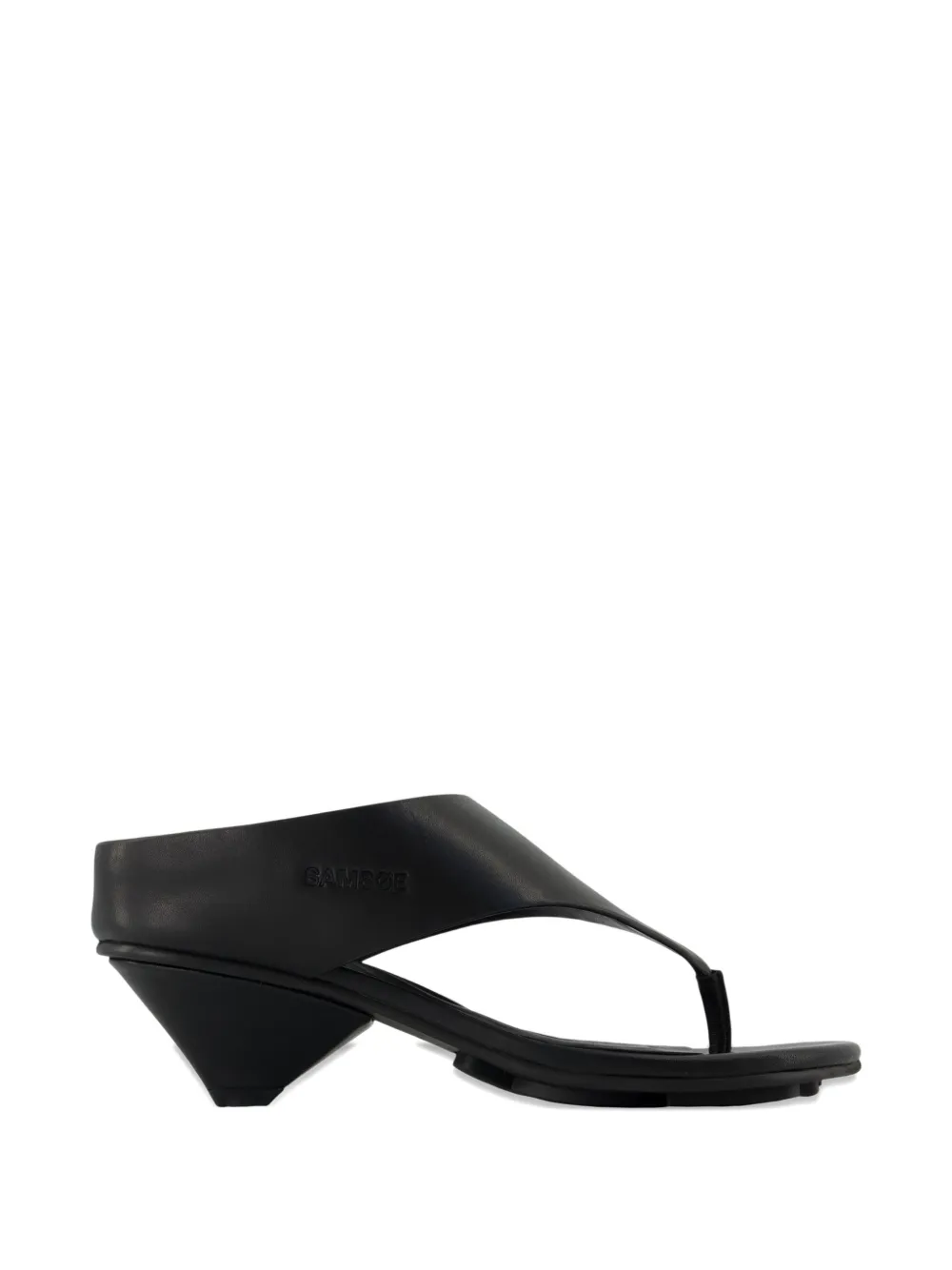SAMSOE SAMSOE Sadagmar wedge sandals - Black