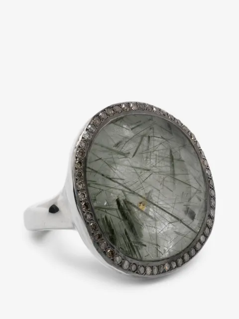 Rosa Maria Roberta Ring mit Quarz und Diamanten