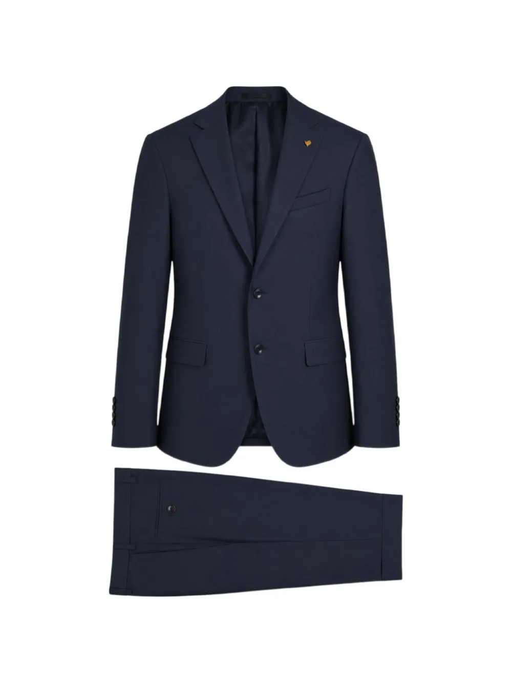 Sartoria Latorre single-breasted notched-lapels suit - Blu