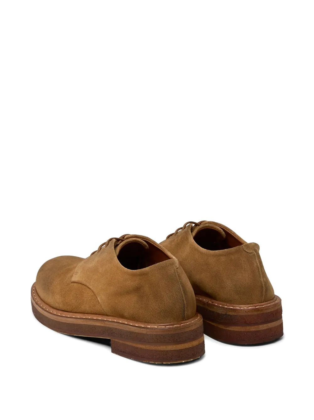 Marsèll suede chunky-sole derby shoes Beige