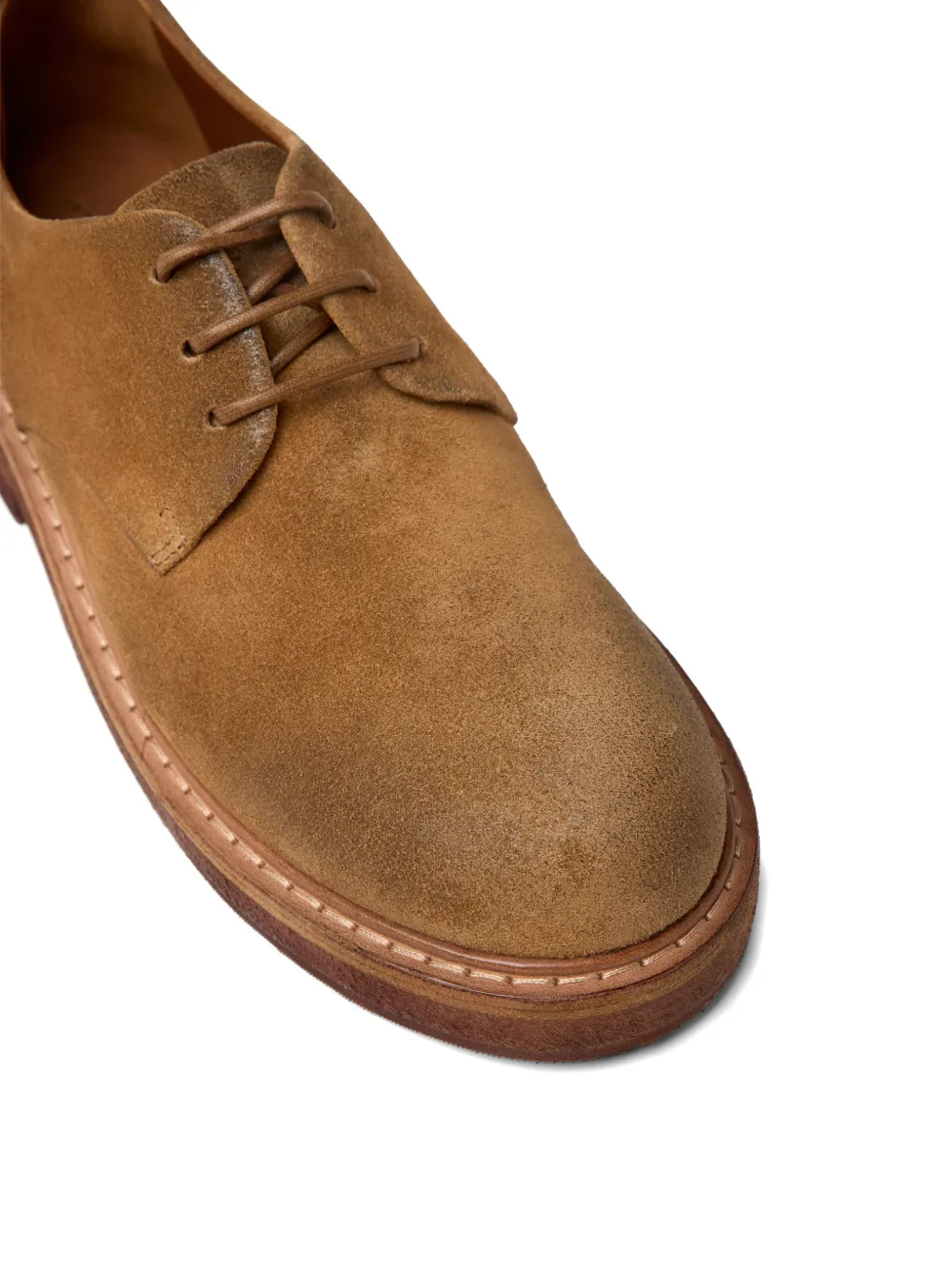 Marsèll suede chunky-sole derby shoes Beige