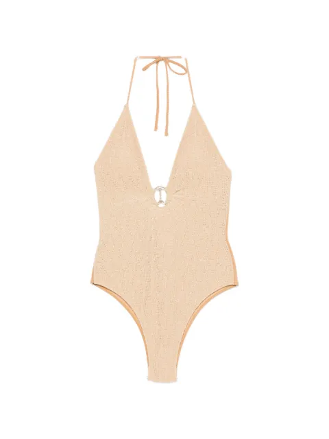 COTAZUR palm-tree hardware swimsuit