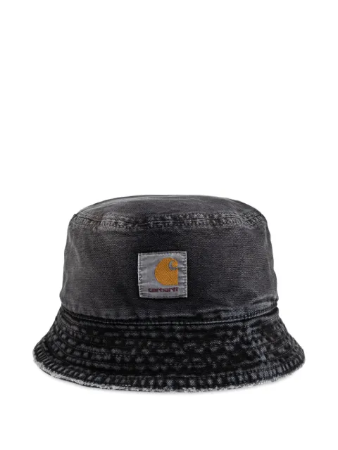 Carhartt WIP logo-patch bucket hat
