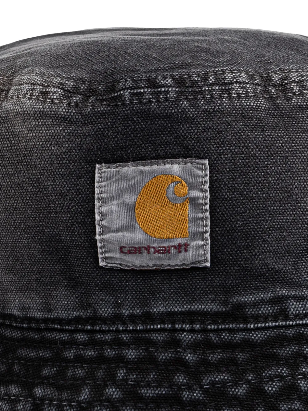 Carhartt WIP Vissershoed met logopatch Zwart