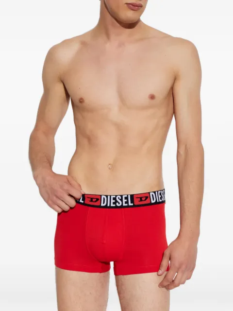 Diesel logo-waistband three-pack boxer