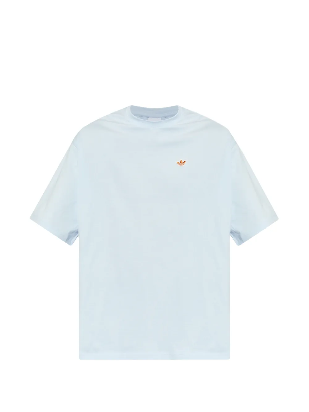 adidas Trefoil graphic-print T-shirt - Blau