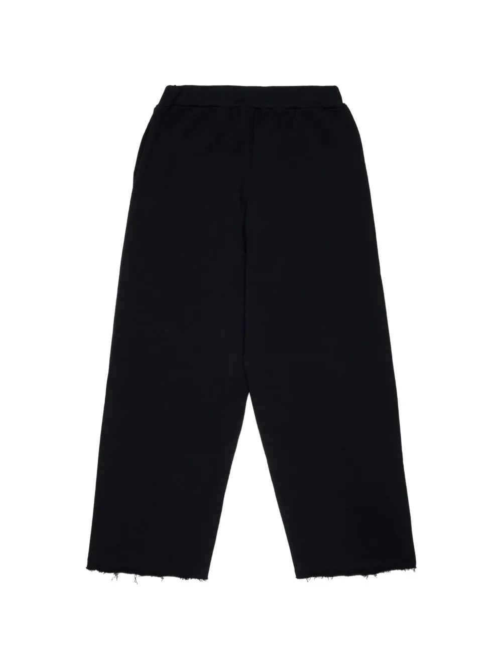 Marni Kids Broek met franje en logoprint Zwart