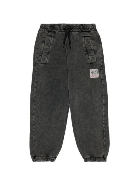 Nº21 Kids pants con parche del logo