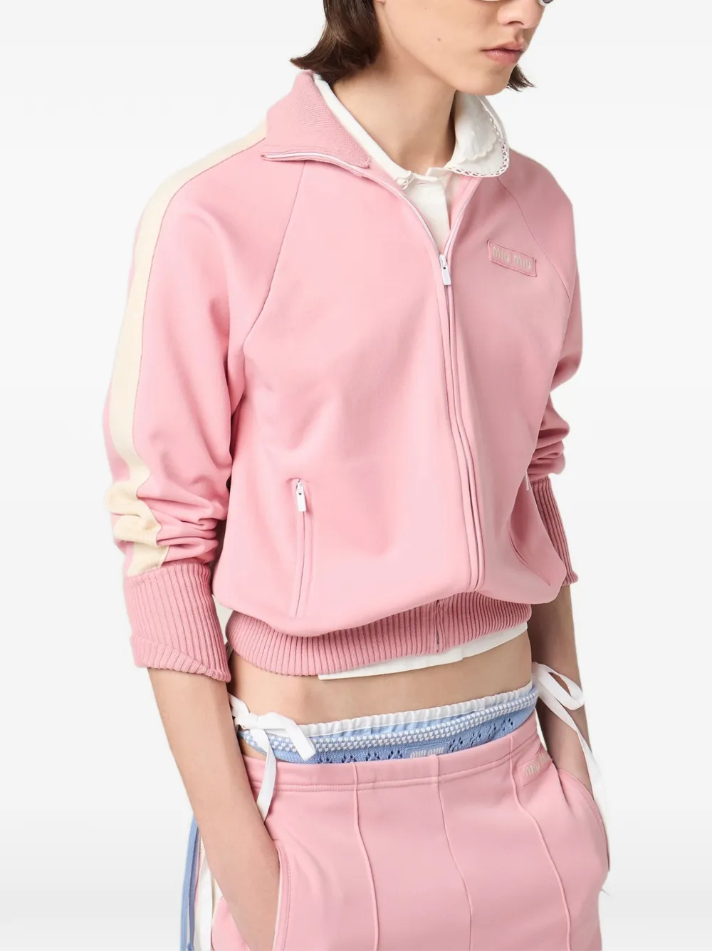 Miu Jack van technisch materiaal Roze