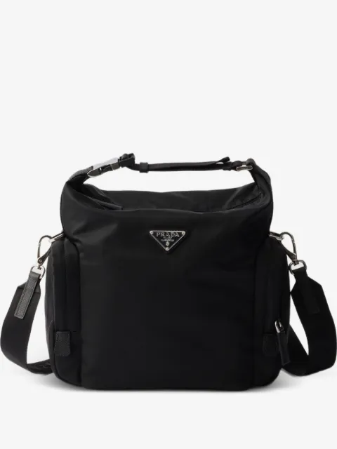 Prada Re-Nylon and Saffiano leather shoulder bag