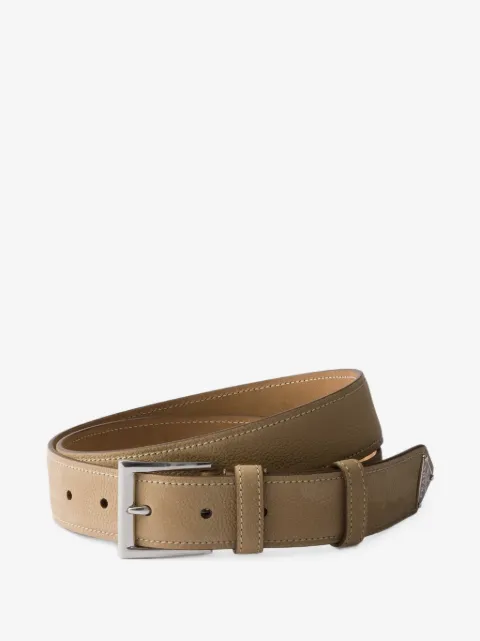 Prada nubuck leather belt