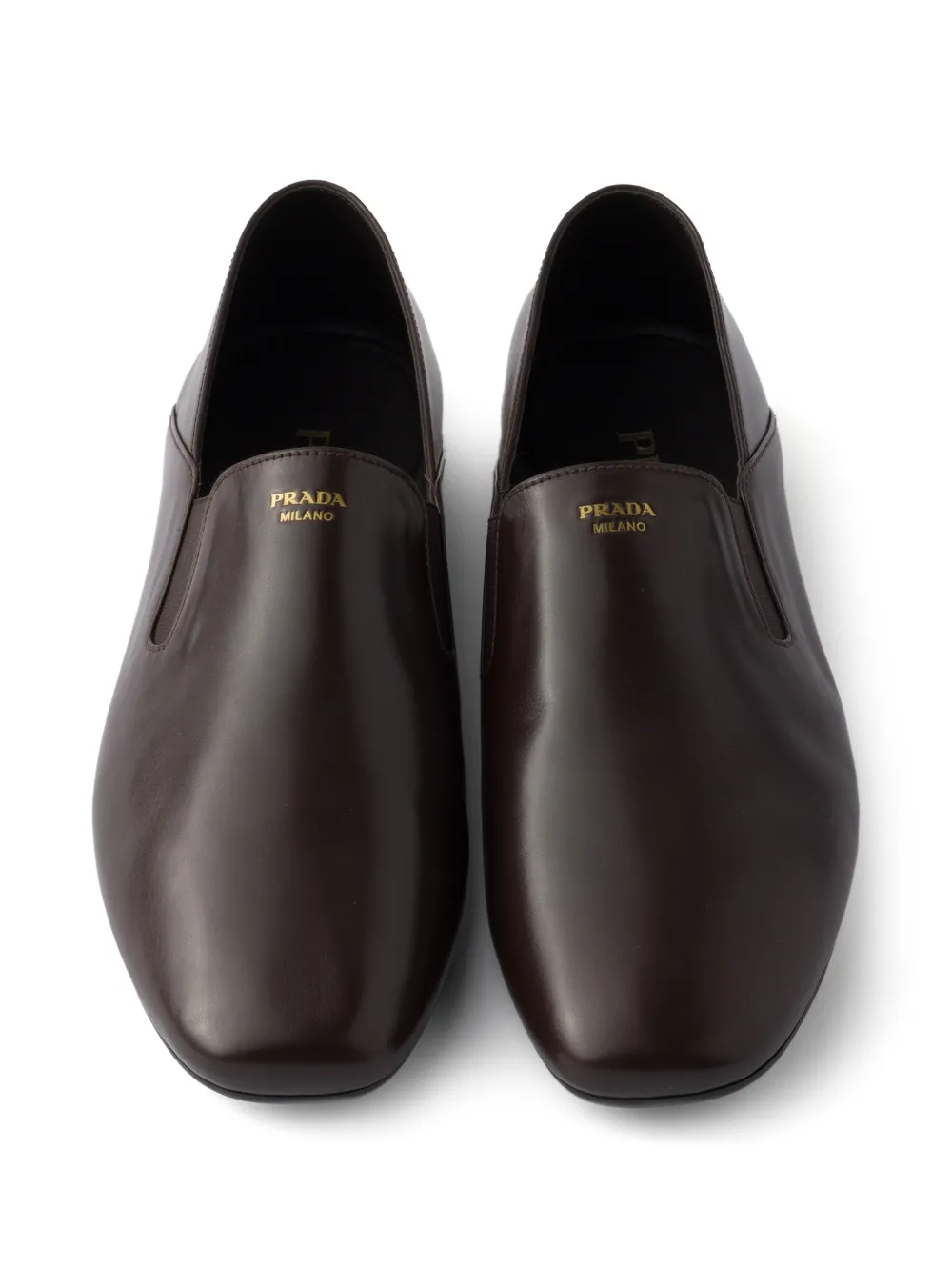 Prada Leren loafers Bruin