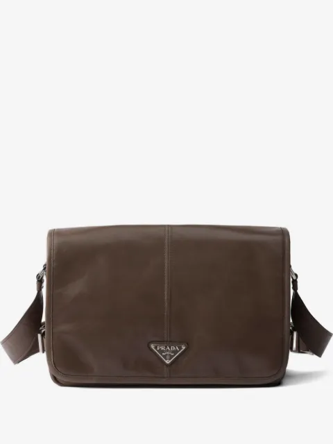 Prada leather shoulder bag